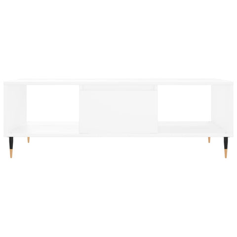 vidaXL Coffee Table White 104x60x35 cm Engineered Wood