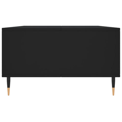 vidaXL Coffee Table Black 104x60x35 cm Engineered Wood