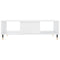 vidaXL Coffee Table High Gloss White 104x60x35 cm Engineered Wood