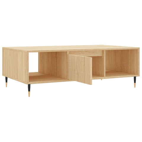 vidaXL Coffee Table Sonoma Oak 104x60x35 cm Engineered Wood