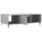 vidaXL Coffee Table Grey Sonoma 104x60x35 cm Engineered Wood