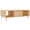 vidaXL Coffee Table Sonoma Oak 104x60x35 cm Engineered Wood
