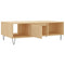 vidaXL Coffee Table Sonoma Oak 104x60x35 cm Engineered Wood