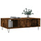 vidaXL Coffee Table Smoked Oak 104x60x35 cm Engineered Wood