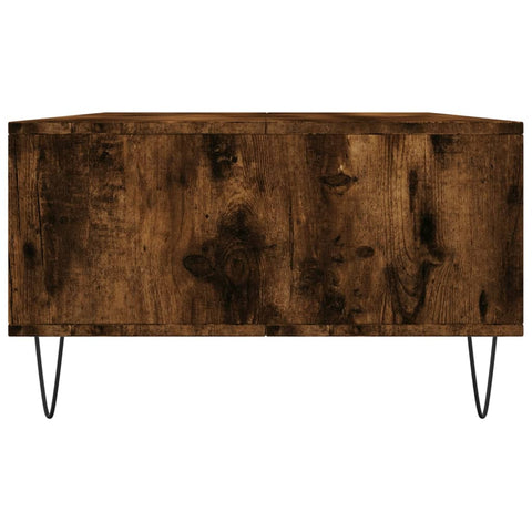 vidaXL Coffee Table Smoked Oak 104x60x35 cm Engineered Wood