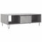 vidaXL Coffee Table Grey Sonoma 104x60x35 cm Engineered Wood