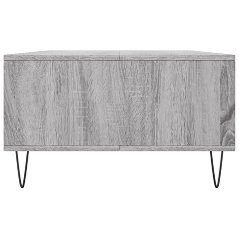 vidaXL Coffee Table Grey Sonoma 104x60x35 cm Engineered Wood