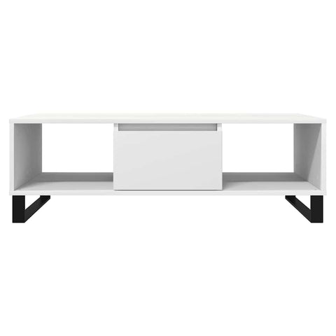 vidaXL Coffee Table White 104x60x35 cm Engineered Wood