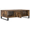 vidaXL Coffee Table Smoked Oak 104x60x35 cm Engineered Wood