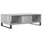 vidaXL Coffee Table Grey Sonoma 104x60x35 cm Engineered Wood