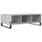 vidaXL Coffee Table Grey Sonoma 104x60x35 cm Engineered Wood
