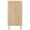 vidaXL Sideboard Sonoma Oak 60x35x70 cm Engineered Wood
