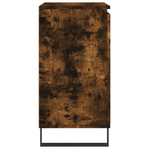 vidaXL Sideboard Smoked Oak 60x35x70 cm Engineered Wood