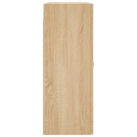 vidaXL Wall Mounted Cabinet Sonoma Oak 69.5x34x90 cm