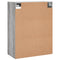 vidaXL Wall Mounted Cabinet Grey Sonoma 69.5x34x90 cm