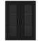 vidaXL Wall Mounted Cabinet Black 69.5x34x90 cm