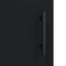 vidaXL Wall Mounted Cabinet Black 69.5x34x90 cm