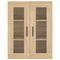 vidaXL Wall Mounted Cabinet Sonoma Oak 69.5x34x90 cm