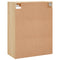 vidaXL Wall Mounted Cabinet Sonoma Oak 69.5x34x90 cm