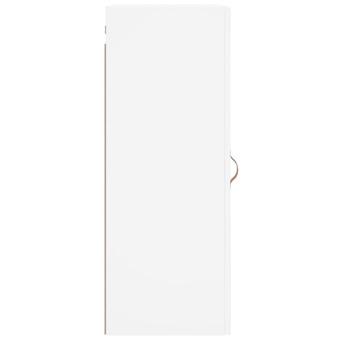 vidaXL Wall Mounted Cabinet White 34.5x34x90 cm