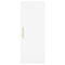 vidaXL Wall Mounted Cabinet White 34.5x34x90 cm