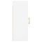 vidaXL Wall Mounted Cabinet White 34.5x34x90 cm