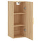 vidaXL Wall Mounted Cabinet Sonoma Oak 34.5x34x90 cm