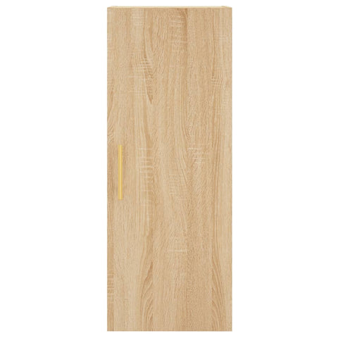 vidaXL Wall Mounted Cabinet Sonoma Oak 34.5x34x90 cm