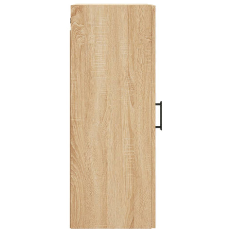 vidaXL Wall Mounted Cabinet Sonoma Oak 34.5x34x90 cm