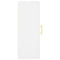 vidaXL Wall Mounted Cabinet White 34.5x34x90 cm