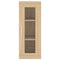 vidaXL Wall Mounted Cabinet Sonoma Oak 34.5x34x90 cm