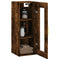 vidaXL Wall Mounted Cabinet Smoked Oak 34.5x34x90 cm