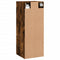 vidaXL Wall Mounted Cabinet Smoked Oak 34.5x34x90 cm