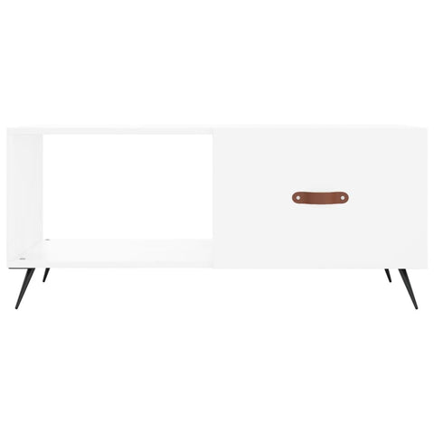 vidaXL Coffee Table White 90x50x40 cm Engineered Wood