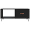 vidaXL Coffee Table Black 90x50x40 cm Engineered Wood