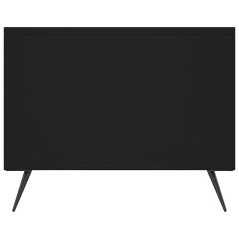 vidaXL Coffee Table Black 90x50x40 cm Engineered Wood