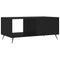 vidaXL Coffee Table Black 90x50x40 cm Engineered Wood