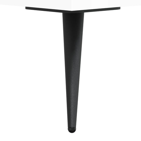 vidaXL Coffee Table High Gloss White 90x50x40 cm Engineered Wood