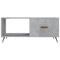 vidaXL Coffee Table Concrete Grey 90x50x40 cm Engineered Wood