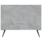 vidaXL Coffee Table Concrete Grey 90x50x40 cm Engineered Wood