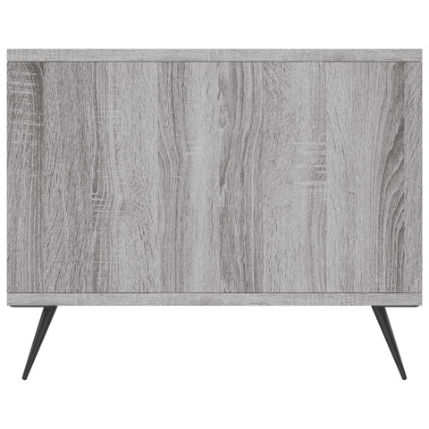 vidaXL Coffee Table Grey Sonoma 90x50x40 cm Engineered Wood