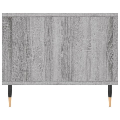 vidaXL Coffee Table Grey Sonoma 90x50x40 cm Engineered Wood