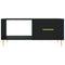 vidaXL Coffee Table Black 90x50x40 cm Engineered Wood