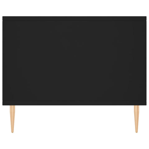vidaXL Coffee Table Black 90x50x40 cm Engineered Wood