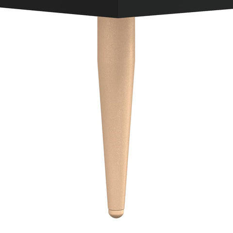 vidaXL Coffee Table Black 90x50x40 cm Engineered Wood
