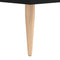 vidaXL Coffee Table Black 90x50x40 cm Engineered Wood