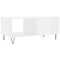 vidaXL Coffee Table High Gloss White 90x50x40 cm Engineered Wood