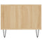 vidaXL Coffee Table Sonoma Oak 90x50x40 cm Engineered Wood