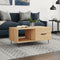 vidaXL Coffee Table Sonoma Oak 90x50x40 cm Engineered Wood