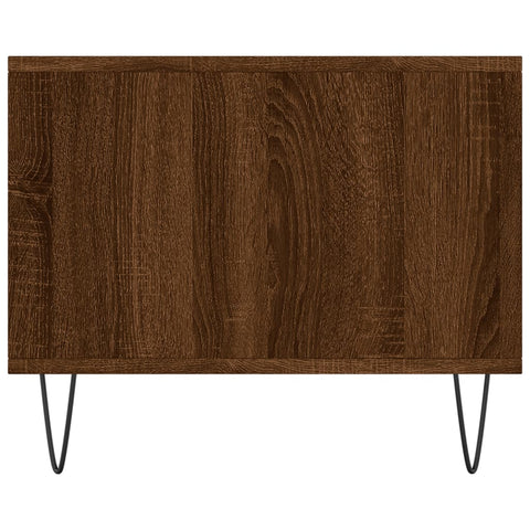 vidaXL Coffee Table Brown Oak 90x50x40 cm Engineered Wood